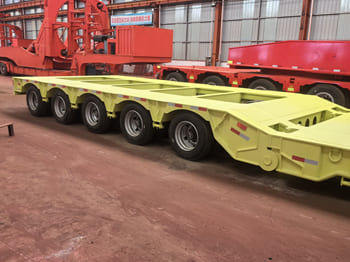 TITAN 120 ton detachable lowbed trailer for sale in Nigeria - Low loader semi-trailer: picture 4 TITAN 120 ton detachable lowbed trailer for sale in Nigeria - Low loader semi-trailer: picture 4