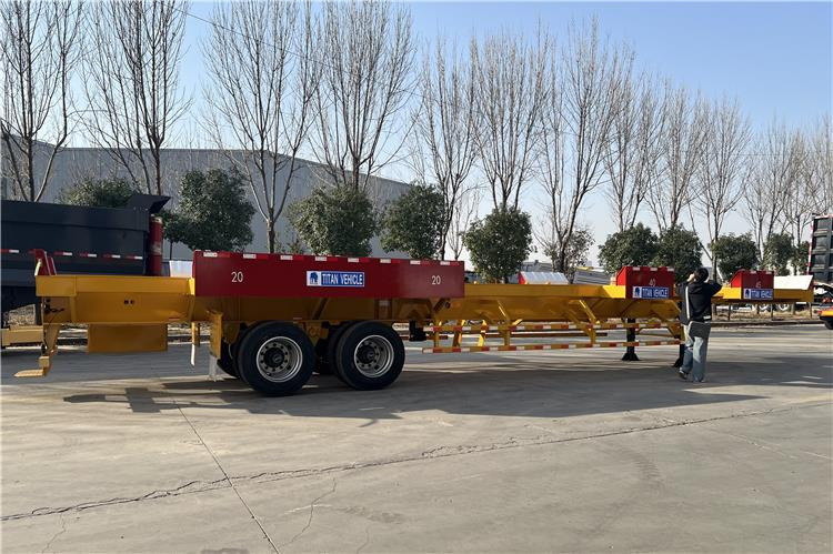 TITAN 20/40FT Terminal Trailer for Sale In Uganda - Container transporter/ Swap body semi-trailer: picture 4 TITAN 20/40FT Terminal Trailer for Sale In Uganda - Container transporter/ Swap body semi-trailer: picture 4