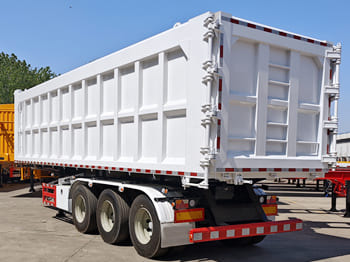 TITAN 3 Axle End Dump Trailer for Sale in Ghana - Tipper semi-trailer: picture 1 TITAN 3 Axle End Dump Trailer for Sale in Ghana - Tipper semi-trailer: picture 1