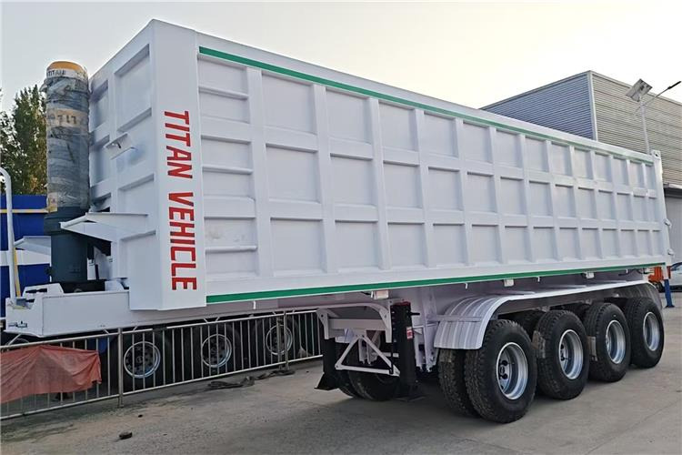 TITAN 4 Axle 80 Ton Dump Semi Trailer for Sale In Cameroon - Tipper semi-trailer: picture 1 TITAN 4 Axle 80 Ton Dump Semi Trailer for Sale In Cameroon - Tipper semi-trailer: picture 1