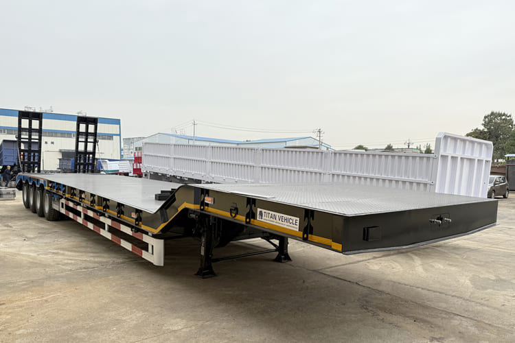 TITAN 4 Axle Lowbed Trailer for Sale in Mali - Low loader semi-trailer: picture 2 TITAN 4 Axle Lowbed Trailer for Sale in Mali - Low loader semi-trailer: picture 2