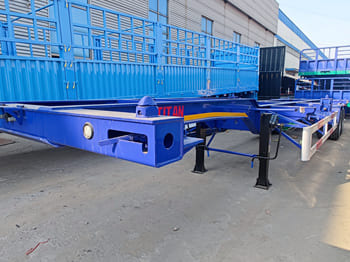 TITAN 40ft Container Trailer for Sale in Mali - Chassis semi-trailer: picture 3 TITAN 40ft Container Trailer for Sale in Mali - Chassis semi-trailer: picture 3