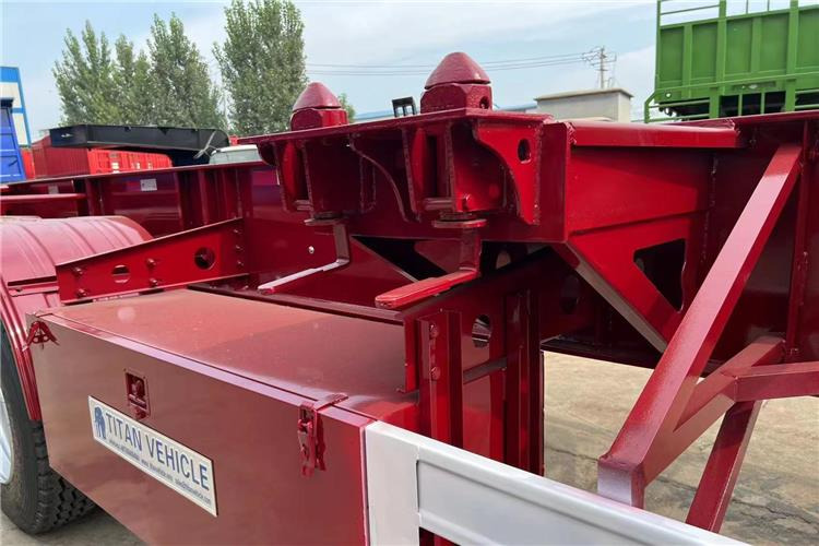 TITAN 40ft Skeleton Trailer Price for Sale In Guyana - Chassis semi-trailer: picture 3 TITAN 40ft Skeleton Trailer Price for Sale In Guyana - Chassis semi-trailer: picture 3