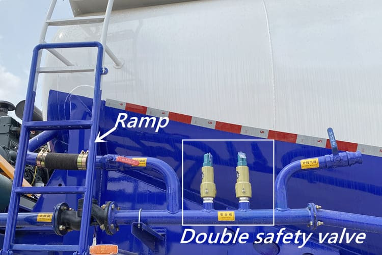 TITAN Bulk Cement Tank Semi Trailer for Sale in Dominican - Tank semi-trailer: picture 5 TITAN Bulk Cement Tank Semi Trailer for Sale in Dominican - Tank semi-trailer: picture 5