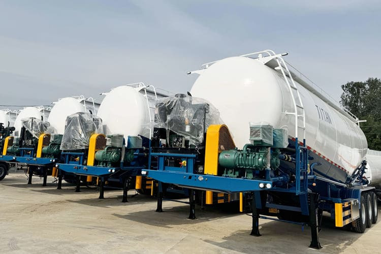 TITAN Bulk Cement Tanker Truck for Sale in Congo - Tank semi-trailer: picture 2 TITAN Bulk Cement Tanker Truck for Sale in Congo - Tank semi-trailer: picture 2