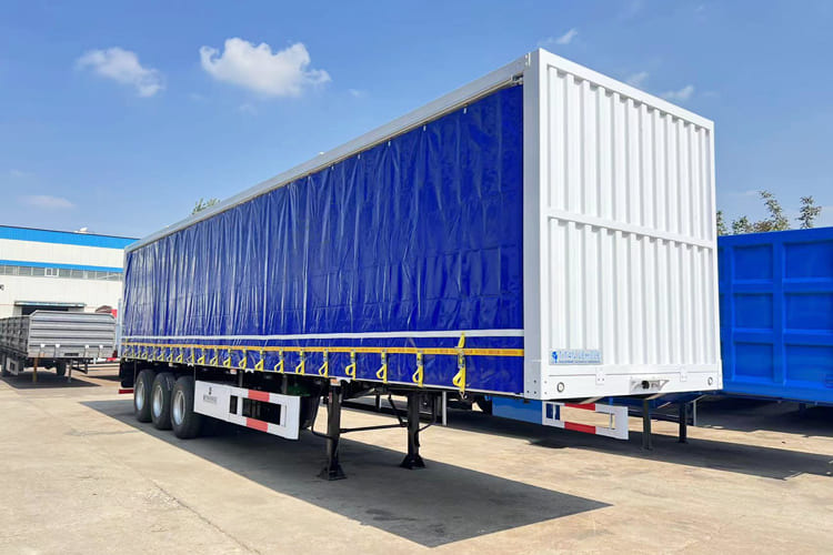 TITAN Curtain Side Trailer for Sale in Saudi Arabia - Curtainsider semi-trailer: picture 2 TITAN Curtain Side Trailer for Sale in Saudi Arabia - Curtainsider semi-trailer: picture 2