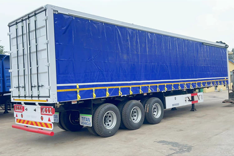 TITAN Curtain Side Trailer for Sale in Saudi Arabia - Curtainsider semi-trailer: picture 3 TITAN Curtain Side Trailer for Sale in Saudi Arabia - Curtainsider semi-trailer: picture 3