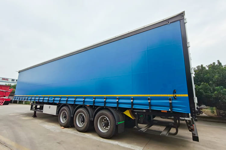 TITAN Curtain Side Trailer for Sale in Tanzania - Curtainsider semi-trailer: picture 3 TITAN Curtain Side Trailer for Sale in Tanzania - Curtainsider semi-trailer: picture 3
