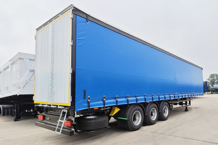 TITAN Curtain Trailer for Sale in Tanzania - Curtainsider semi-trailer: picture 3 TITAN Curtain Trailer for Sale in Tanzania - Curtainsider semi-trailer: picture 3