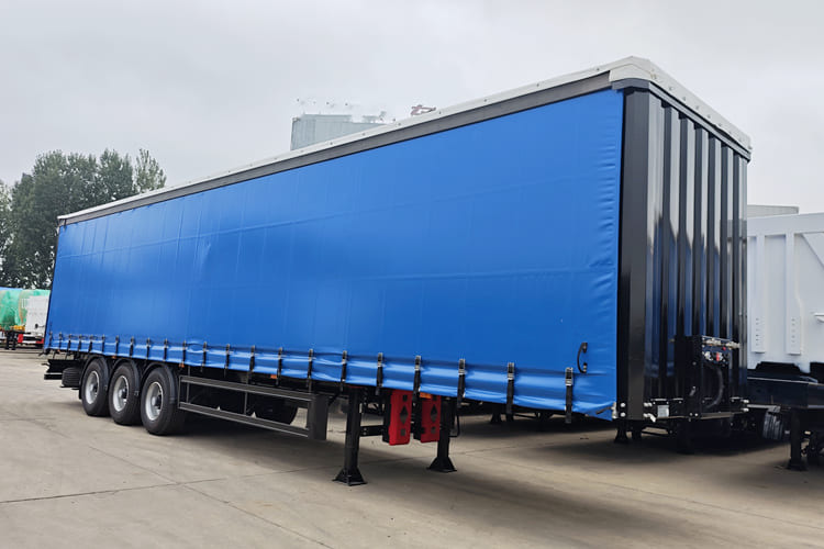 TITAN Curtainsider Trailer for Sale in Tanzania - Curtainsider semi-trailer: picture 3 TITAN Curtainsider Trailer for Sale in Tanzania - Curtainsider semi-trailer: picture 3
