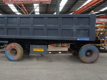 TITAN Dropside Truck Drawbar Trailer for Sale in Ghana - Tipper trailer: picture 2 TITAN Dropside Truck Drawbar Trailer for Sale in Ghana - Tipper trailer: picture 2