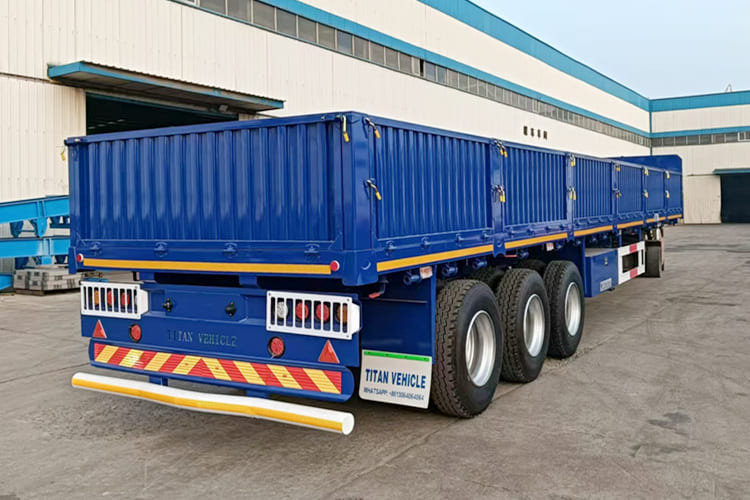 TITAN Sidewall Trailer for Sale in Saudi Arabia - Dropside/ Flatbed semi-trailer: picture 1 TITAN Sidewall Trailer for Sale in Saudi Arabia - Dropside/ Flatbed semi-trailer: picture 1