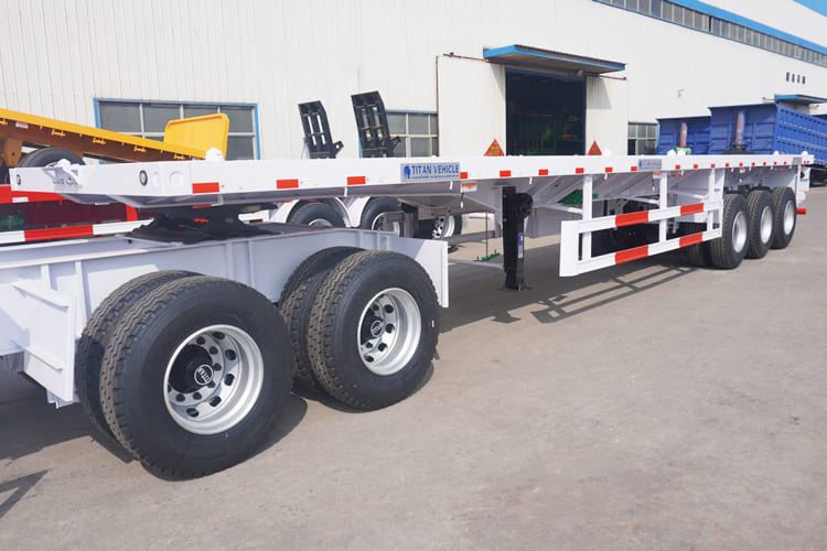 TITAN Superlink Flat Deck Trailer for Sale in Saudi Arabia - Dropside/ Flatbed semi-trailer: picture 3 TITAN Superlink Flat Deck Trailer for Sale in Saudi Arabia - Dropside/ Flatbed semi-trailer: picture 3