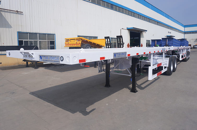 TITAN Superlink Flat Deck Trailer for Sale in Saudi Arabia - Dropside/ Flatbed semi-trailer: picture 2 TITAN Superlink Flat Deck Trailer for Sale in Saudi Arabia - Dropside/ Flatbed semi-trailer: picture 2