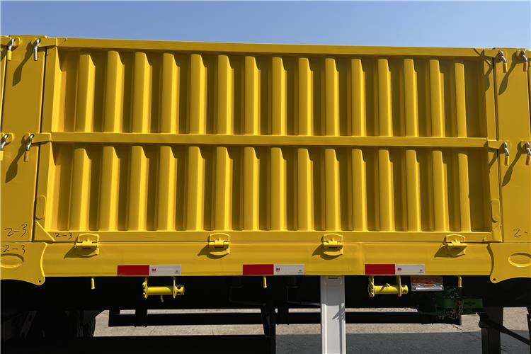 New Dropside/ Flatbed semi-trailer for transportation of bulk materials TITAN Triple Axle Trailer with Drop Side Trailer for Sale In Ghana: picture 6