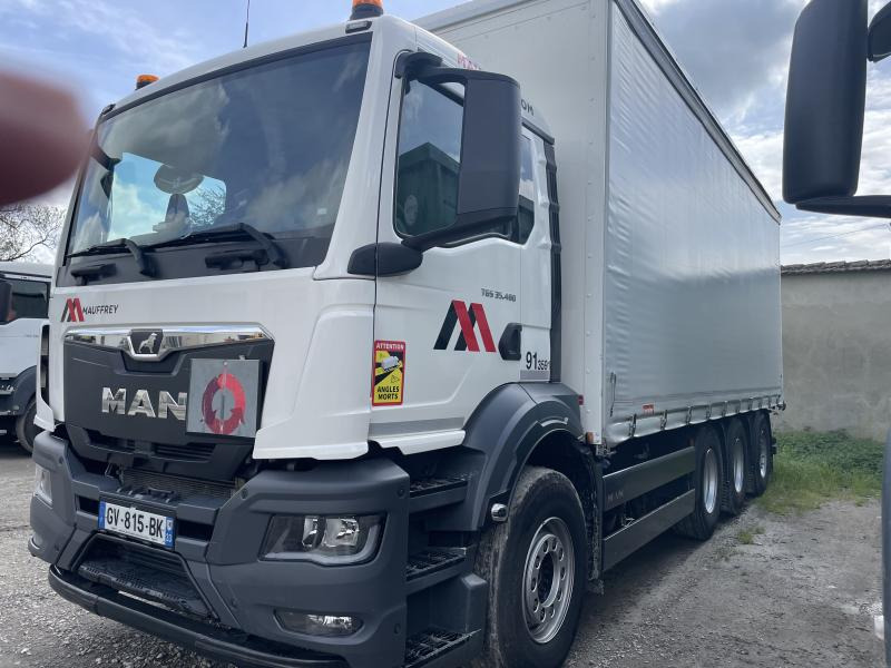 MAN TGS 35.480 - Curtainsider truck: picture 1 MAN TGS 35.480 - Curtainsider truck: picture 1