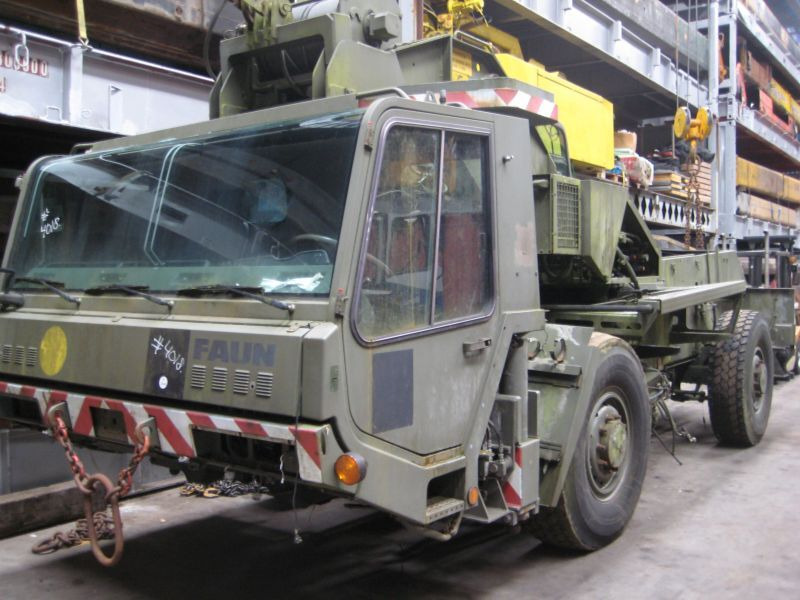 Tadano Faun ATF 25 for parts - Mobile crane: picture 1 Tadano Faun ATF 25 for parts - Mobile crane: picture 1