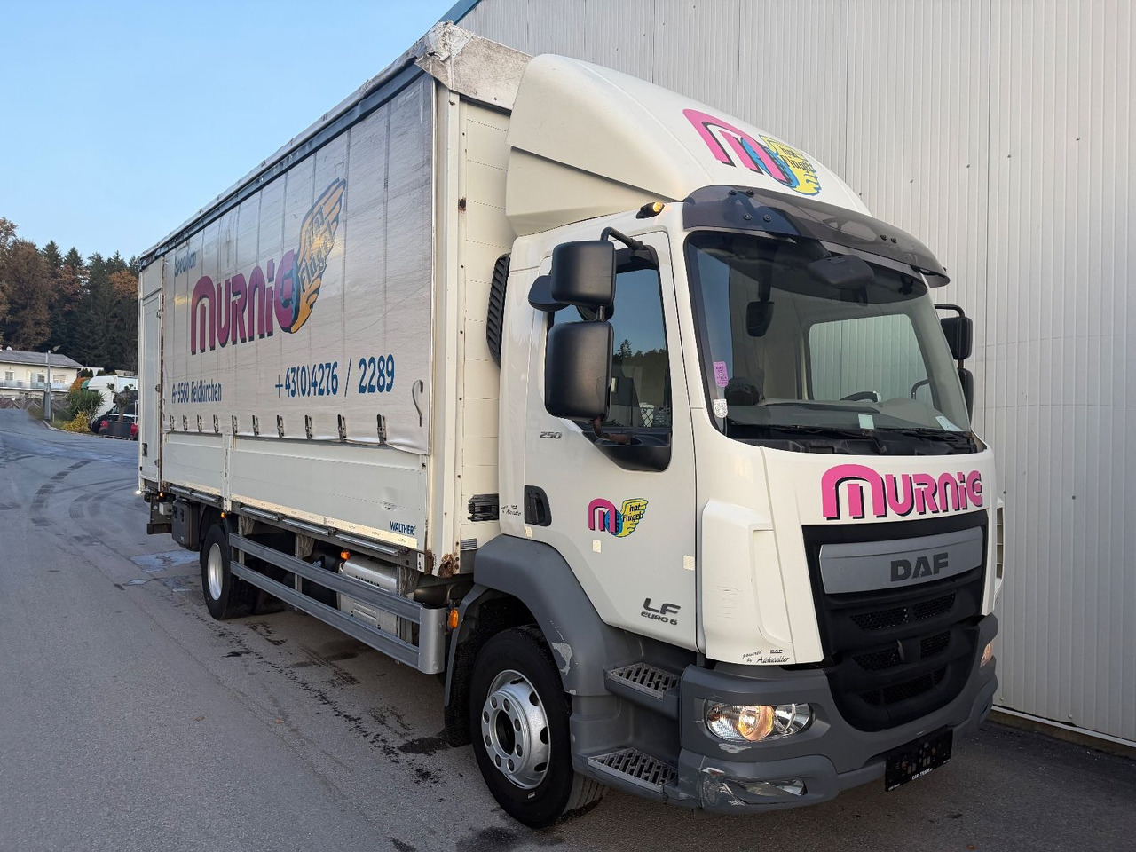 DAF LF 250 16T/LBW €6 - Curtainsider truck: picture 2 DAF LF 250 16T/LBW €6 - Curtainsider truck: picture 2