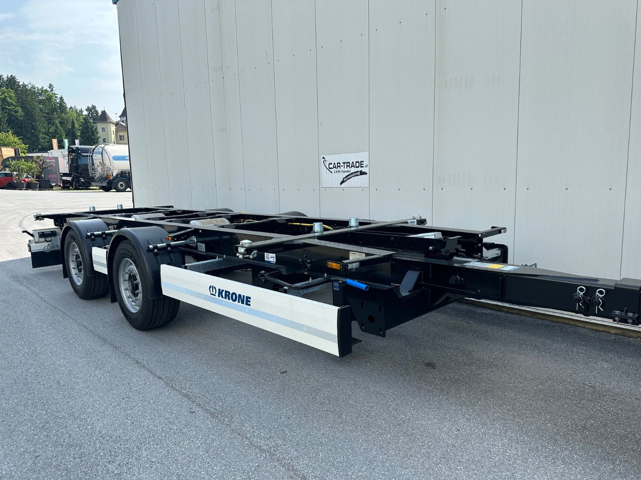 Krone ZZW 18elE10 Tadem BPW Maxi Krone ZZW 18elE10 Tadem BPW Maxi - Container transporter/ Swap body trailer: picture 2 Krone ZZW 18elE10 Tadem BPW Maxi Krone ZZW 18elE10 Tadem BPW Maxi - Container transporter/ Swap body trailer: picture 2