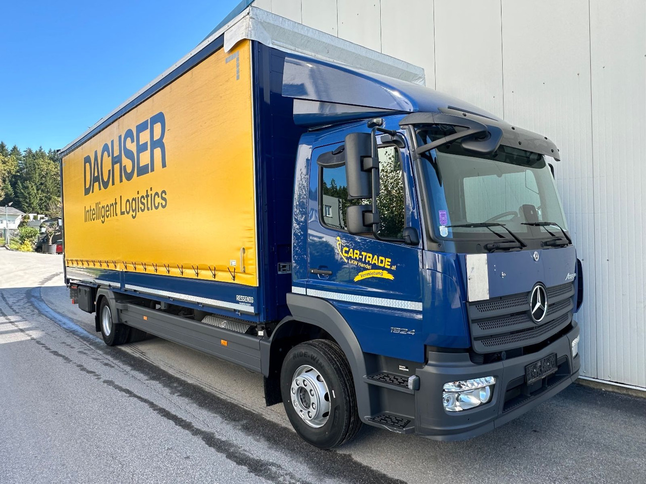 Mercedes-Benz Atego 1524 LBW - Curtainsider truck: picture 2 Mercedes-Benz Atego 1524 LBW - Curtainsider truck: picture 2