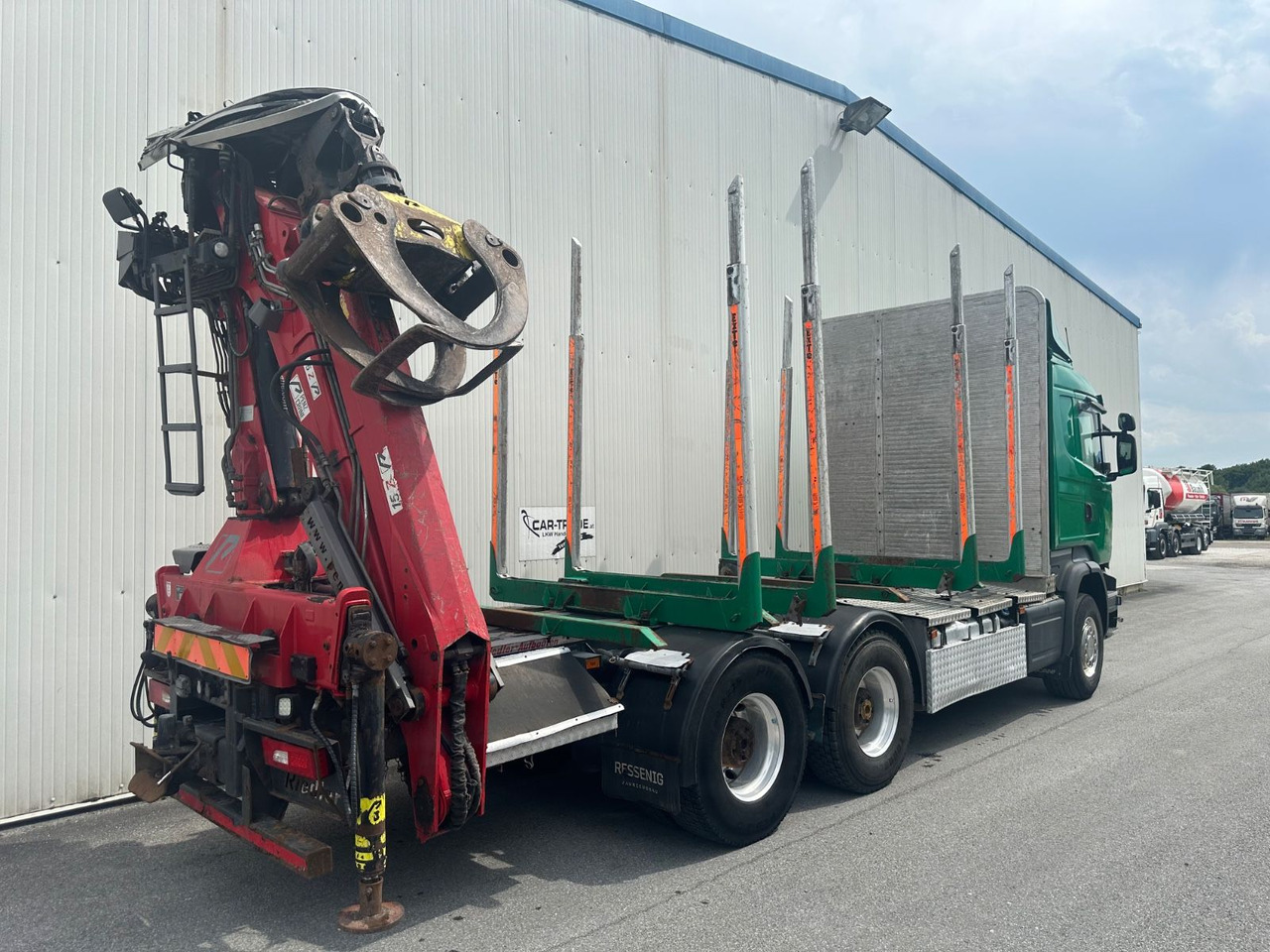 Scania R 580 V8 Penz Kran 2x Telespok - Timber truck, Crane truck: picture 3 Scania R 580 V8 Penz Kran 2x Telespok - Timber truck, Crane truck: picture 3