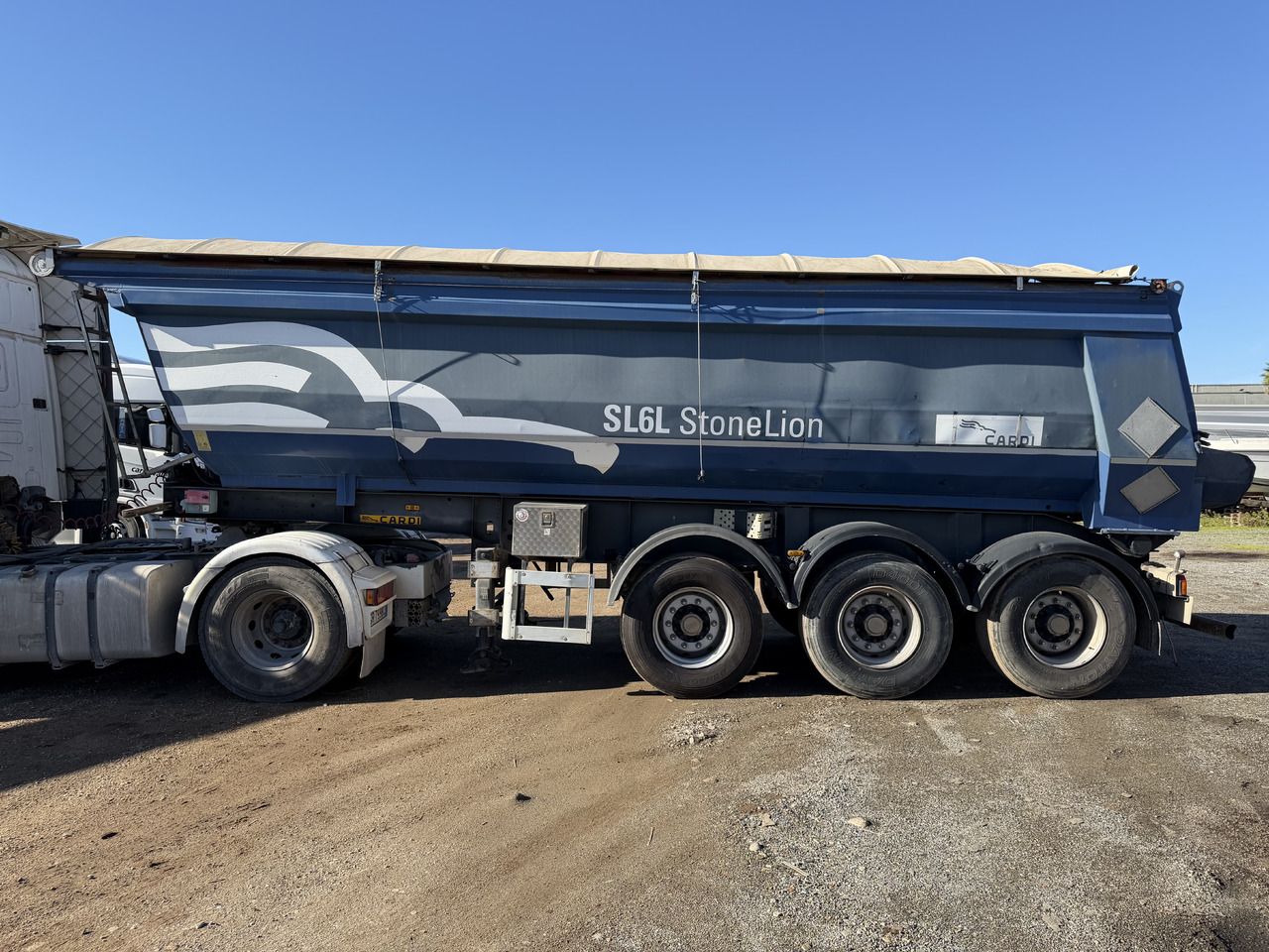 CARDI - Tipper semi-trailer: picture 1 CARDI - Tipper semi-trailer: picture 1