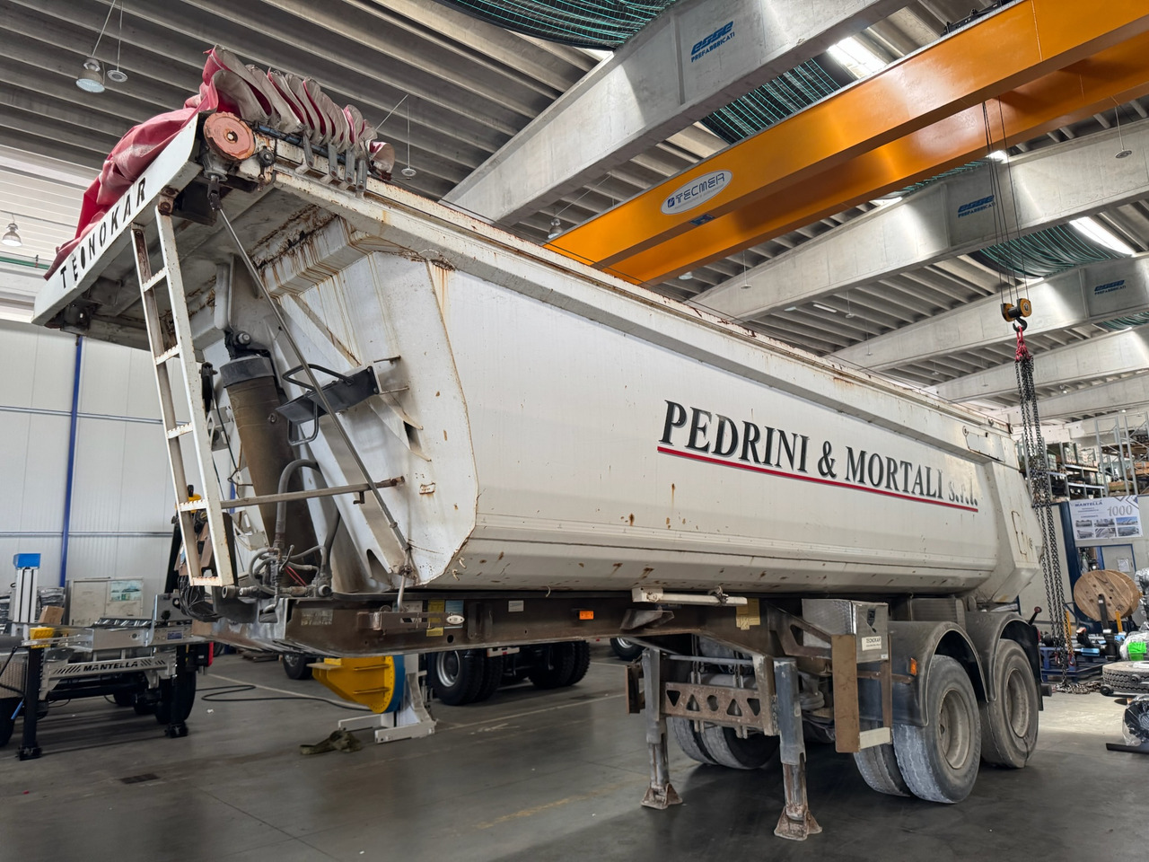 TECNOKAR T2GP Semirimorchio Ribaltabile Mezzo d'opera - Tipper semi-trailer: picture 3 TECNOKAR T2GP Semirimorchio Ribaltabile Mezzo d'opera - Tipper semi-trailer: picture 3