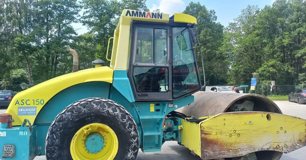 Ammann ASC 150 walec stal guma - Roller: picture 1 Ammann ASC 150 walec stal guma - Roller: picture 1