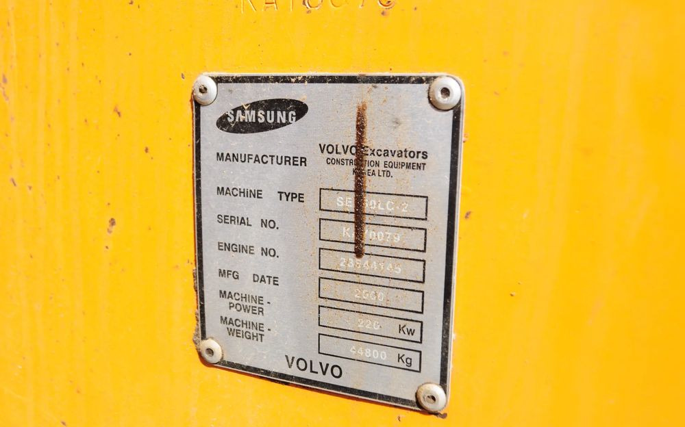 Zwolnica koparki Samsung SE 450 LC - Crawler excavator: picture 2 Zwolnica koparki Samsung SE 450 LC - Crawler excavator: picture 2