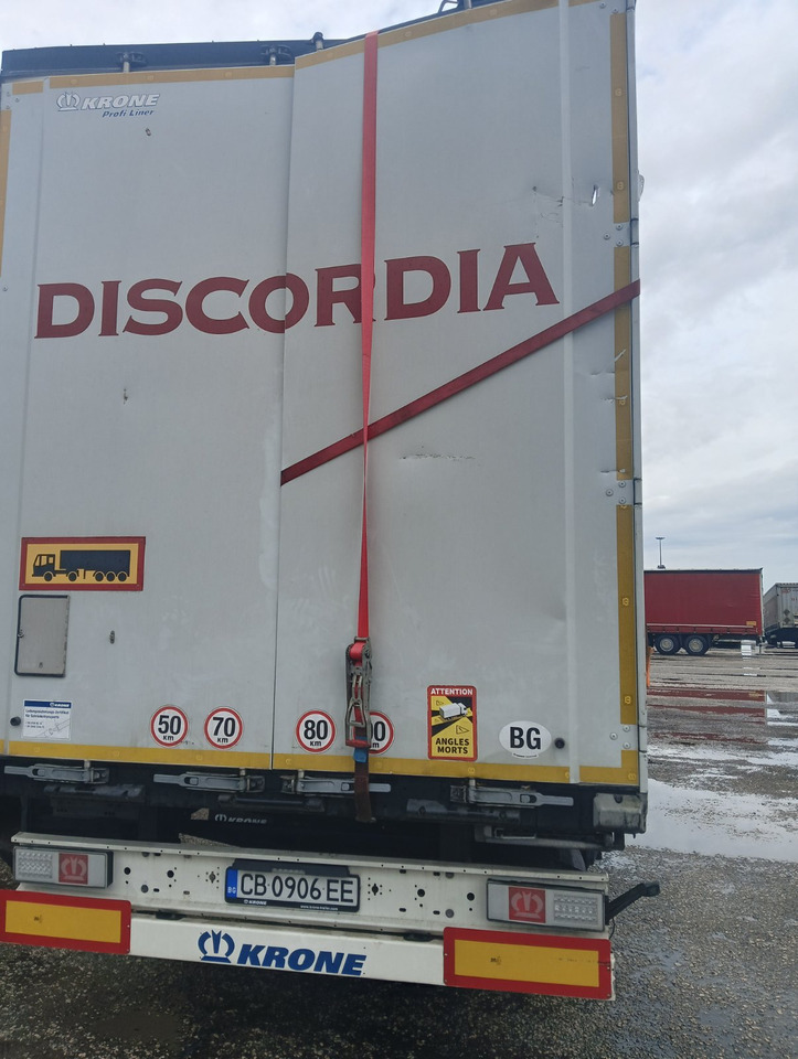 KRONE located in Bari, Italy - damaged - Curtainsider semi-trailer: picture 2 KRONE located in Bari, Italy - damaged - Curtainsider semi-trailer: picture 2