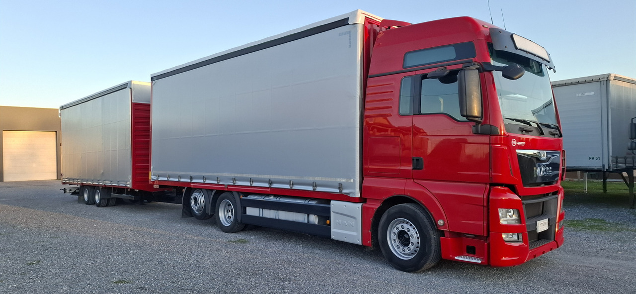 MAN TGX 26.440 E6 + SCHMITZ - Curtainsider truck: picture 5 MAN TGX 26.440 E6 + SCHMITZ - Curtainsider truck: picture 5