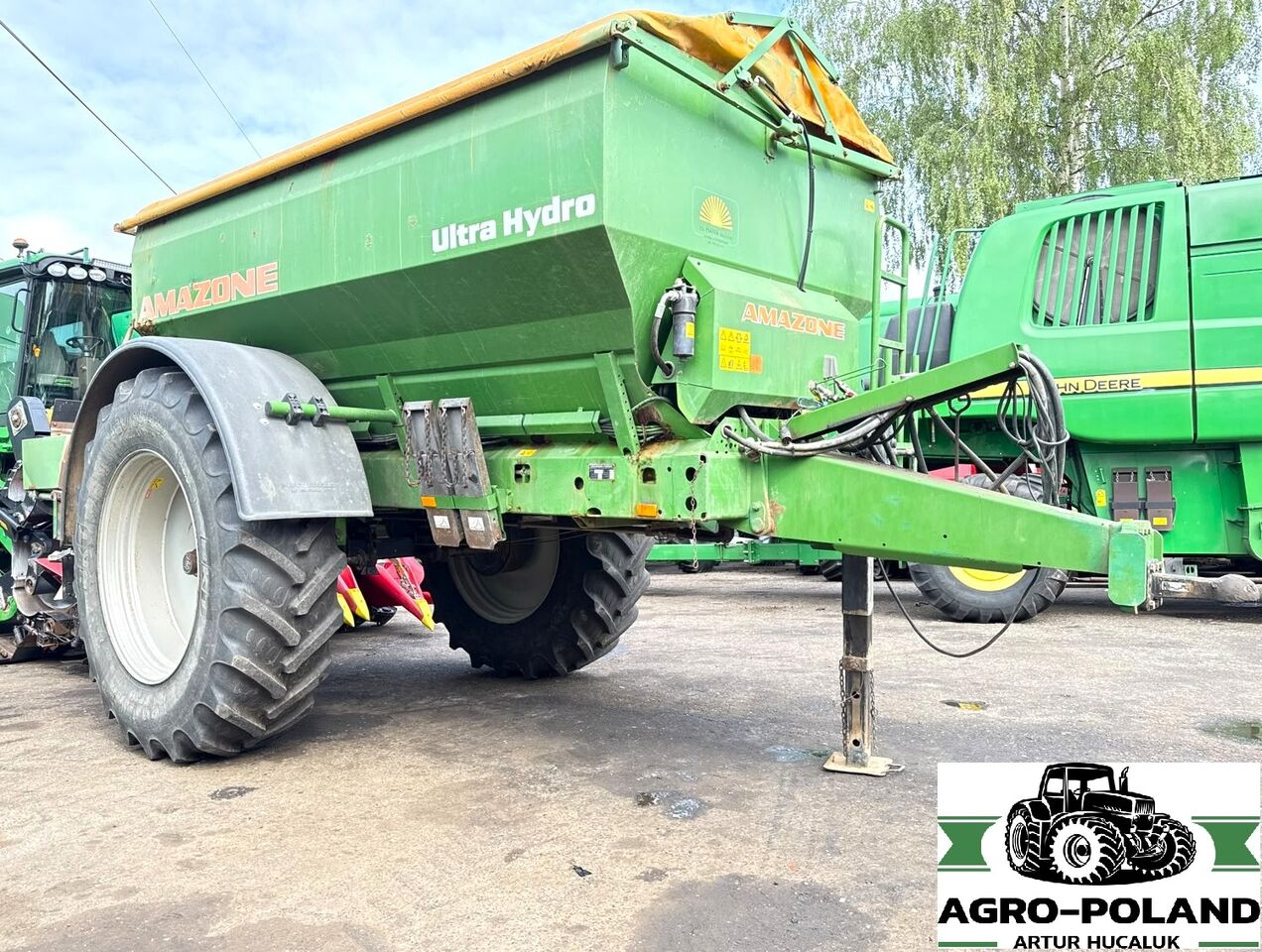 AMAZONE ZG-B 8200 ULTRA HYDRO - 2009 ROK - Fertilizer spreader: picture 2 AMAZONE ZG-B 8200 ULTRA HYDRO - 2009 ROK - Fertilizer spreader: picture 2