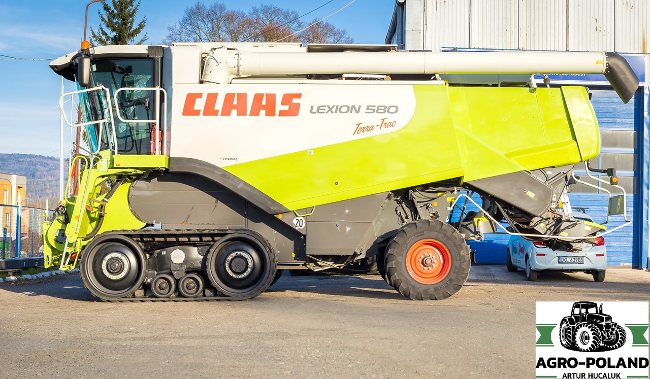 CLAAS LEXION 580 TT - 3326 h - 2008 ROK - QUANTIMETER + VARIO 750 - LASER PILOT - Combine harvester: picture 5 CLAAS LEXION 580 TT - 3326 h - 2008 ROK - QUANTIMETER + VARIO 750 - LASER PILOT - Combine harvester: picture 5