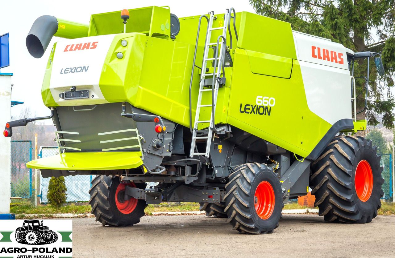CLAAS LEXION 660 - 2013 ROK - NOWSZY MODEL - 2468 H - VARIO 660 - Combine harvester: picture 3 CLAAS LEXION 660 - 2013 ROK - NOWSZY MODEL - 2468 H - VARIO 660 - Combine harvester: picture 3