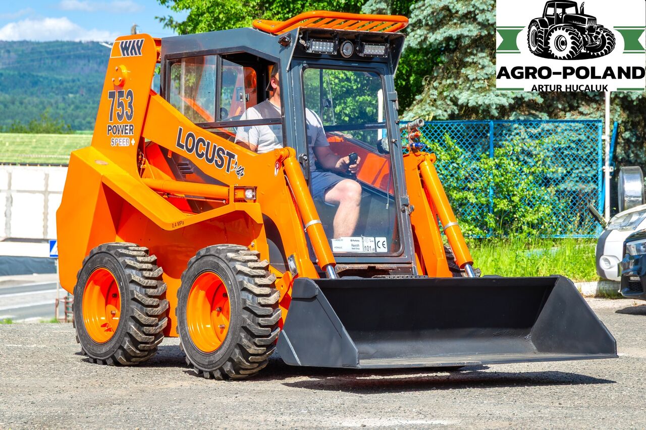 LOCUST 753 POWER SPEED PLUS - 2023 ROK - 19 KM/H - Skid steer loader: picture 1 LOCUST 753 POWER SPEED PLUS - 2023 ROK - 19 KM/H - Skid steer loader: picture 1