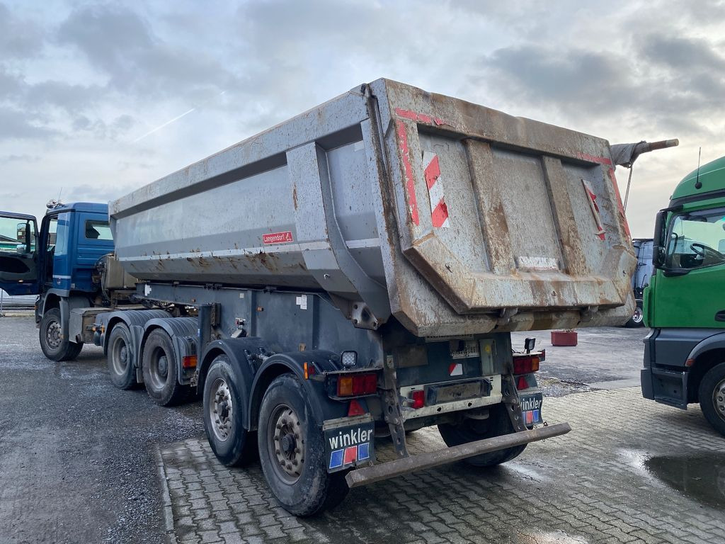 Langendorf 2-achs Stahlmulde 24 cbm - Tipper semi-trailer: picture 1 Langendorf 2-achs Stahlmulde 24 cbm - Tipper semi-trailer: picture 1