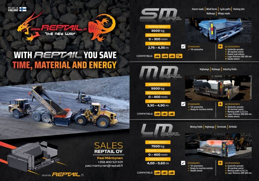 Reptail LM - Grader: picture 3 Reptail LM - Grader: picture 3