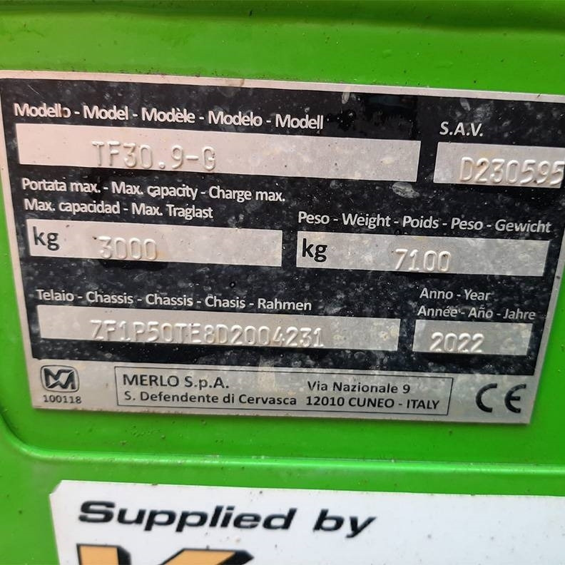 Telescopic handler Merlo TF 30.9: picture 9 Telescopic handler Merlo TF 30.9: picture 9