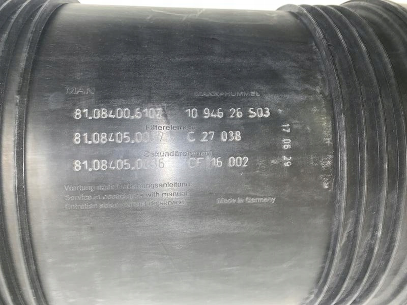 FILTR POWIETRZA OBUDOWA FILTRA MAN TGS TGX EURO 6 - Air filter for Truck: picture 4 FILTR POWIETRZA OBUDOWA FILTRA MAN TGS TGX EURO 6 - Air filter for Truck: picture 4