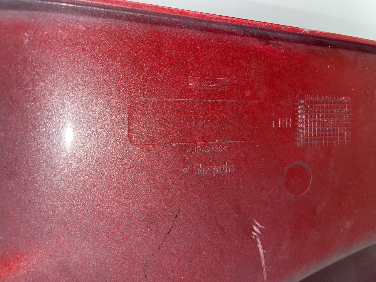 STOPNICA STOPIEŃ DAF XF 105 1836305 - Footstep for Truck: picture 3 STOPNICA STOPIEŃ DAF XF 105 1836305 - Footstep for Truck: picture 3