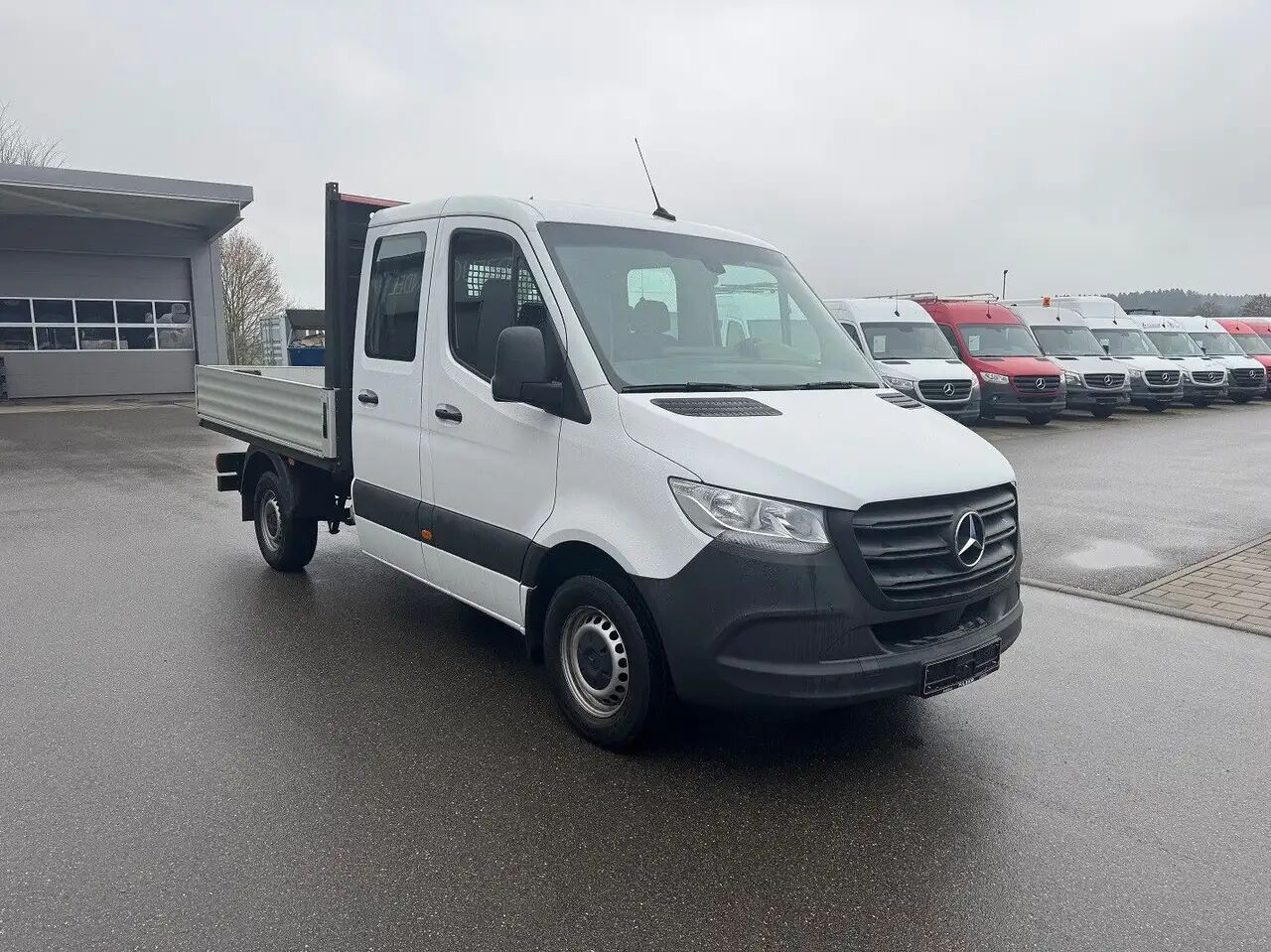 Mercedes-Benz Sprinter 314 CDI Lang DoKa Pritsche Klima AHK - Flatbed van, Combi van: picture 2 Mercedes-Benz Sprinter 314 CDI Lang DoKa Pritsche Klima AHK - Flatbed van, Combi van: picture 2