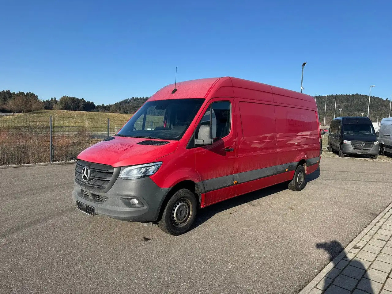 Mercedes-Benz Sprinter 317 CDI Maxi Lang Hoch Klima MBUX LED - Panel van: picture 1 Mercedes-Benz Sprinter 317 CDI Maxi Lang Hoch Klima MBUX LED - Panel van: picture 1