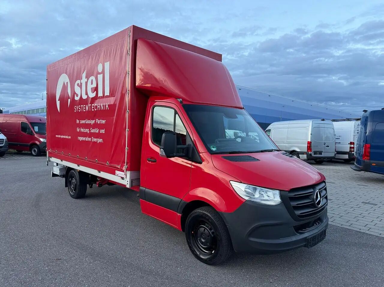 Mercedes-Benz Sprinter 317 CDI Maxi Lang Pritsche Plane LBW - Curtain side van: picture 2 Mercedes-Benz Sprinter 317 CDI Maxi Lang Pritsche Plane LBW - Curtain side van: picture 2