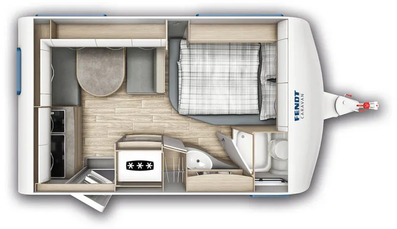 Fendt Bianco Activ 390 FHS Dusche, 1.700 KG-Fahrwerk - Caravan: picture 2 Fendt Bianco Activ 390 FHS Dusche, 1.700 KG-Fahrwerk - Caravan: picture 2