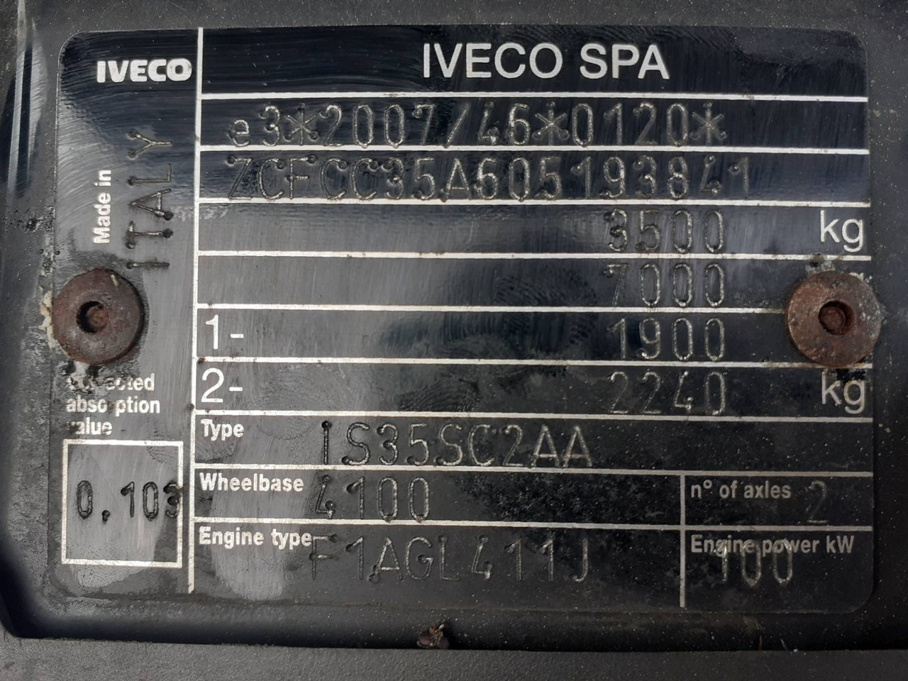 IVECO Daily 35S14 - Box van: picture 5 IVECO Daily 35S14 - Box van: picture 5