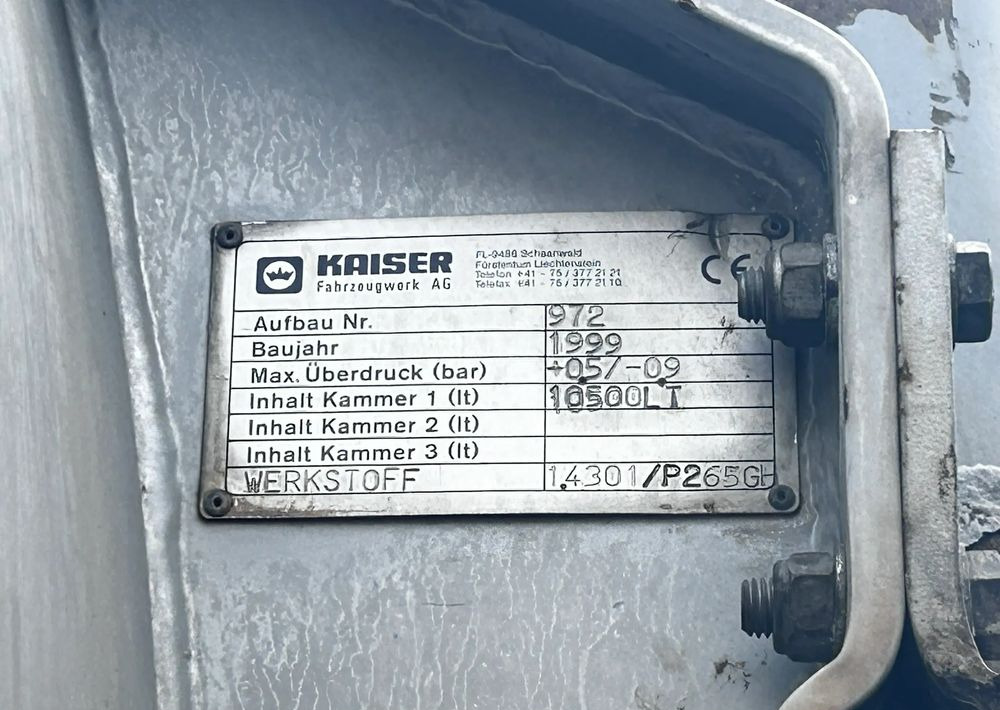 Vacuum truck Steyr 26S41 (MAN) 6x4 Kaiser Aquastar WUKO: picture 10