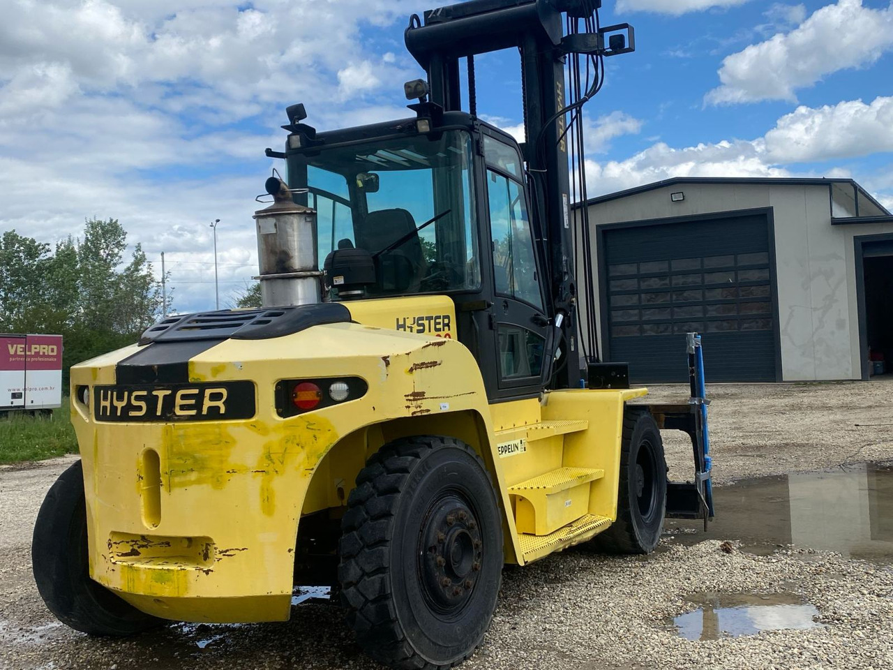 HYSTER 10 TONA - Diesel forklift: picture 4 HYSTER 10 TONA - Diesel forklift: picture 4