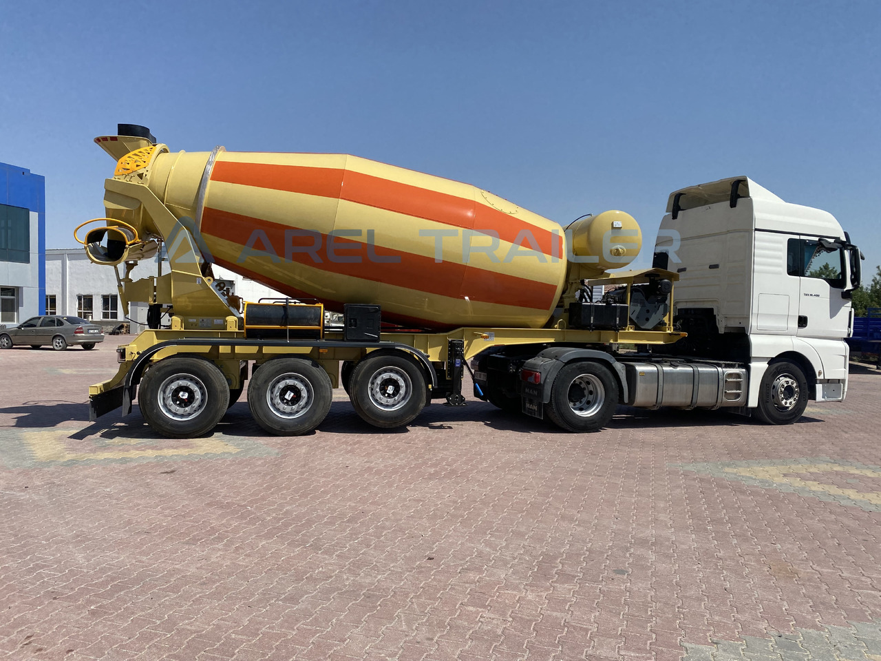 AREL TRAILER BETON MIXER TRAILER - Concrete mixer semi-trailer: picture 1 AREL TRAILER BETON MIXER TRAILER - Concrete mixer semi-trailer: picture 1