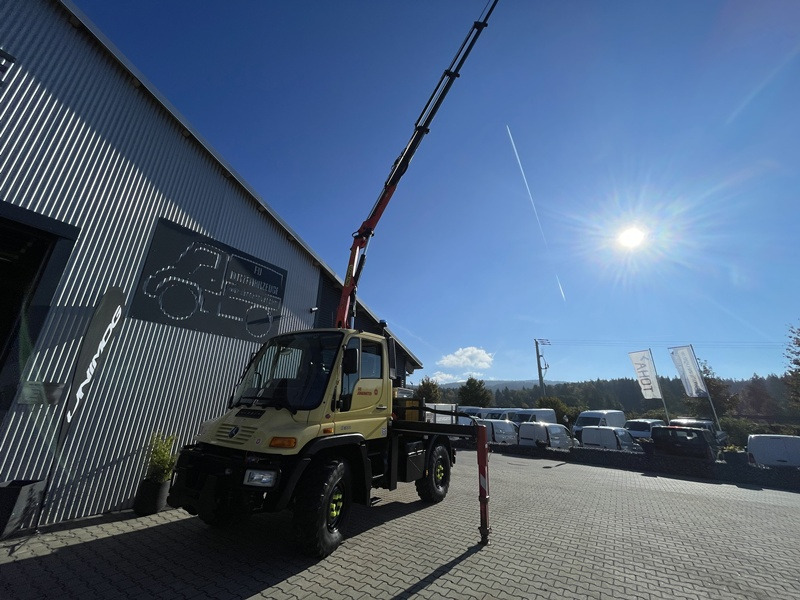 Unimog Unimog U300 mit Mega Kran , erst 28 Tkm - Crane truck: picture 5 Unimog Unimog U300 mit Mega Kran , erst 28 Tkm - Crane truck: picture 5