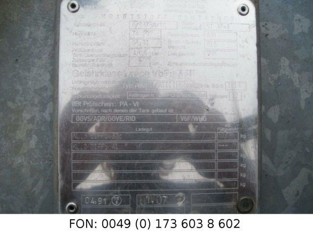 Rietberg fuel container, 600 liters - Construction machinery: picture 2 Rietberg fuel container, 600 liters - Construction machinery: picture 2